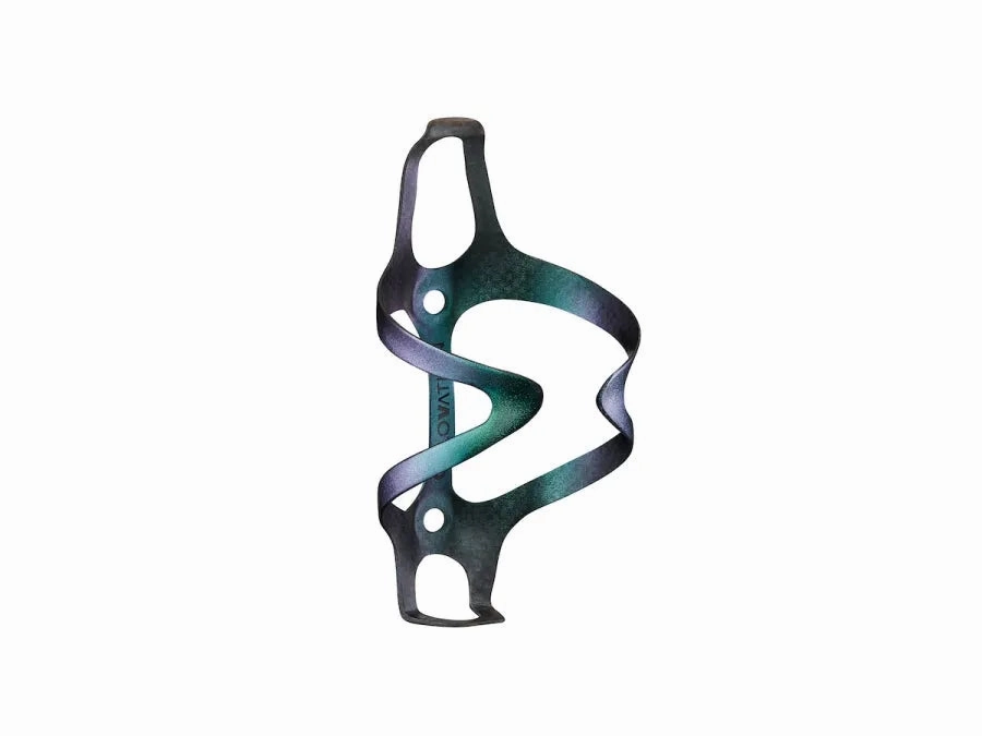 Ciclovation Premium Carbon Bottle Cage (Cosmic Haze Emerald)