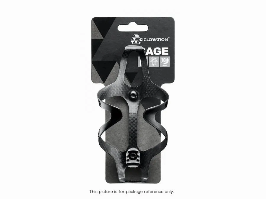 Ciclovation Premium Carbon Bottle Cage (Spectrum Reflective)