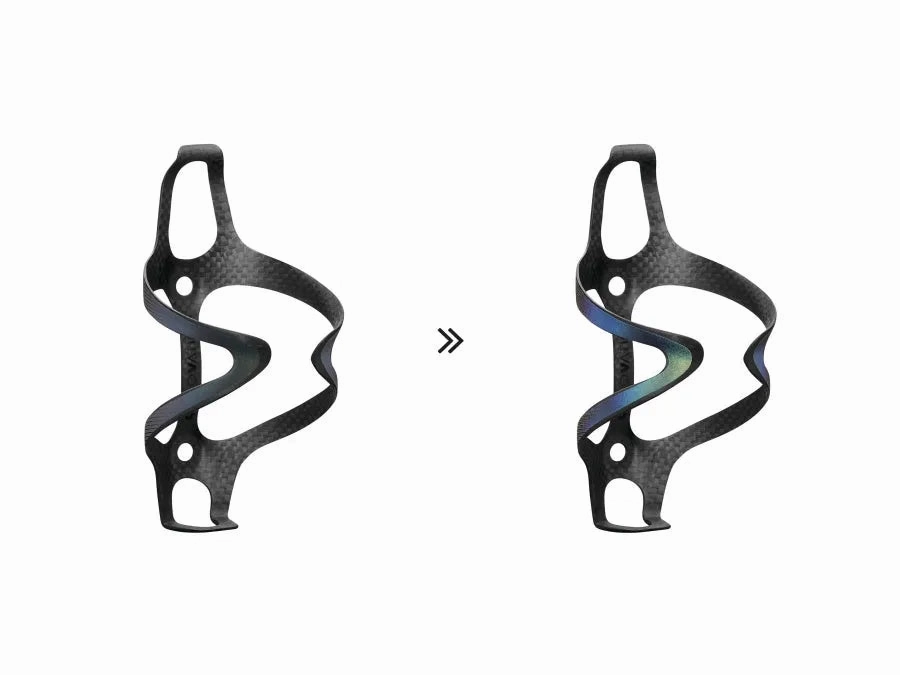 Ciclovation Premium Carbon Bottle Cage (Spectrum Reflective)