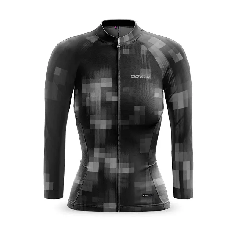 CIOVITA Pixel Ladies L/S Sport Fit Jersey