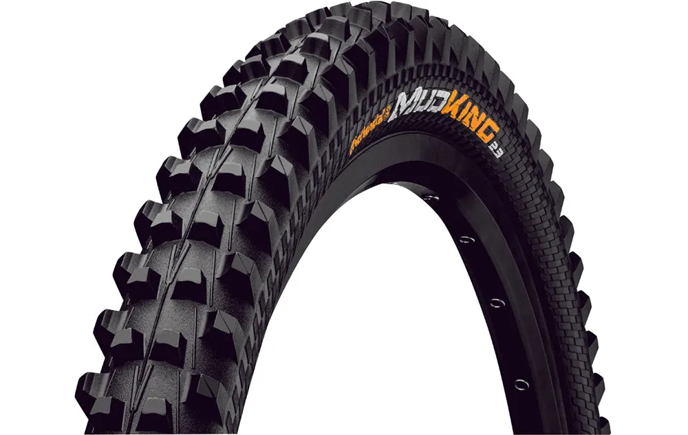 Continental Mud King Apex 26 x 2.30 Black Chili MTB Rigid Bike Tyre - Black