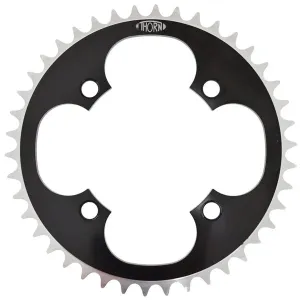 Controltech 104 BCD/64 Chainring (Black/Silver)