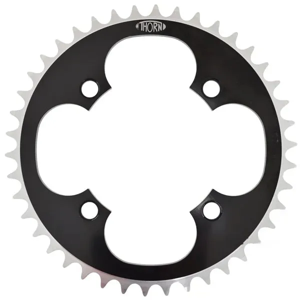 Controltech 104 BCD/64 Chainring (Black/Silver)