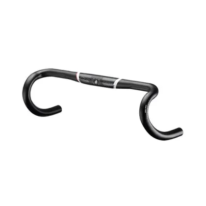 Controltech CLS Compact Drop Handlebar (Sand Black/Red Decal)