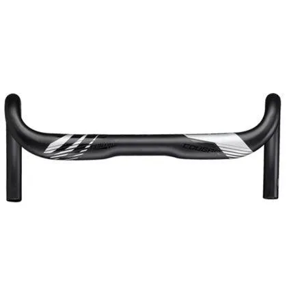 Controltech Cougar FL4 Alloy Drop Handlebar (Black/White)