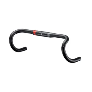 Controltech SLA Compact Drop Handlebar (Black/Red Decal)