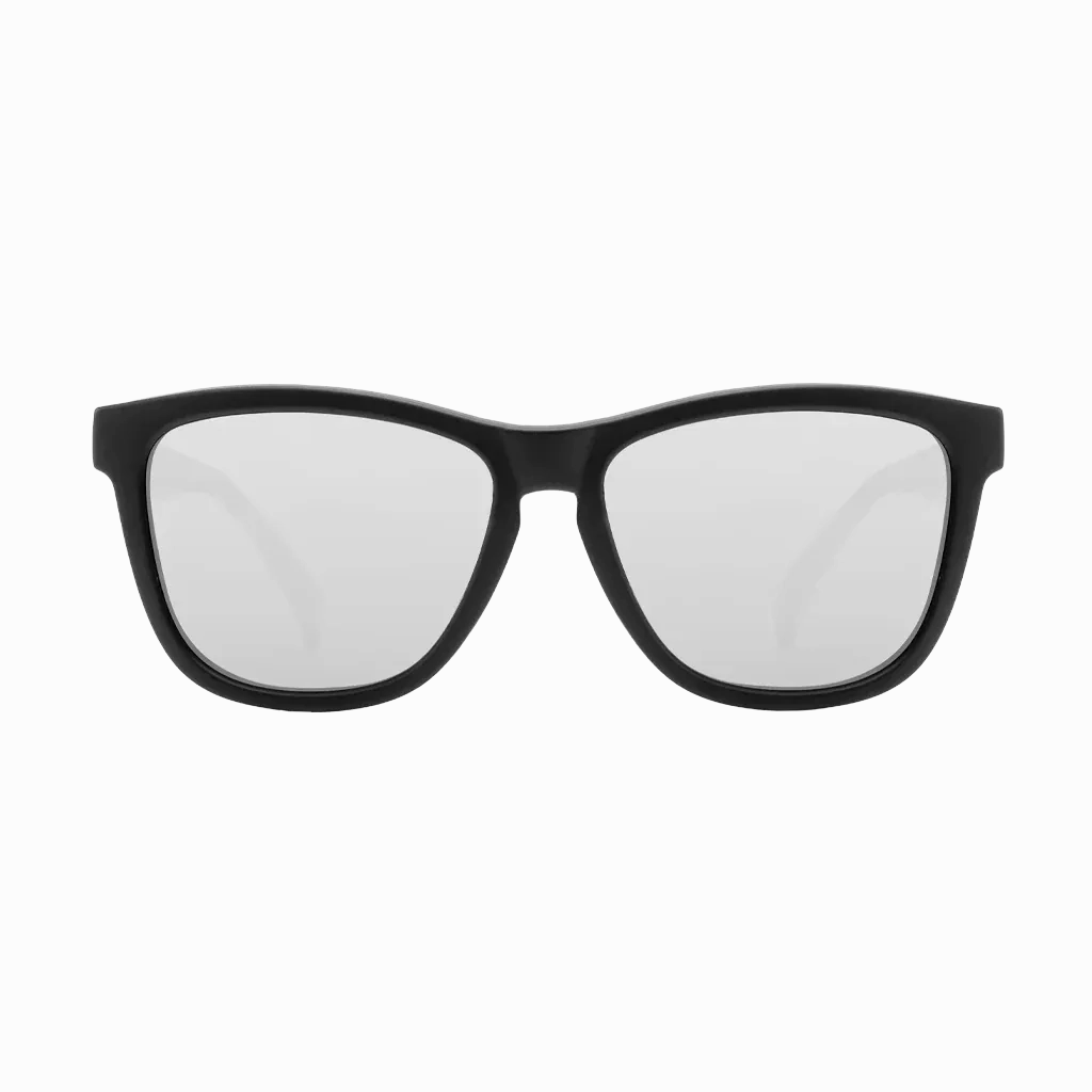 Craycol Double Dose of Coolness Sunglasses (Icy White Reflective/Matte Black)