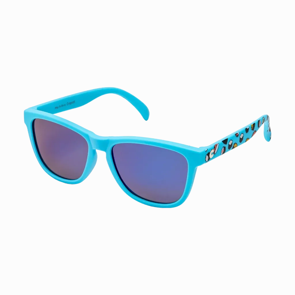 Craycol Sushi Sprinters Sunglasses (Blue/Blue Reflective)