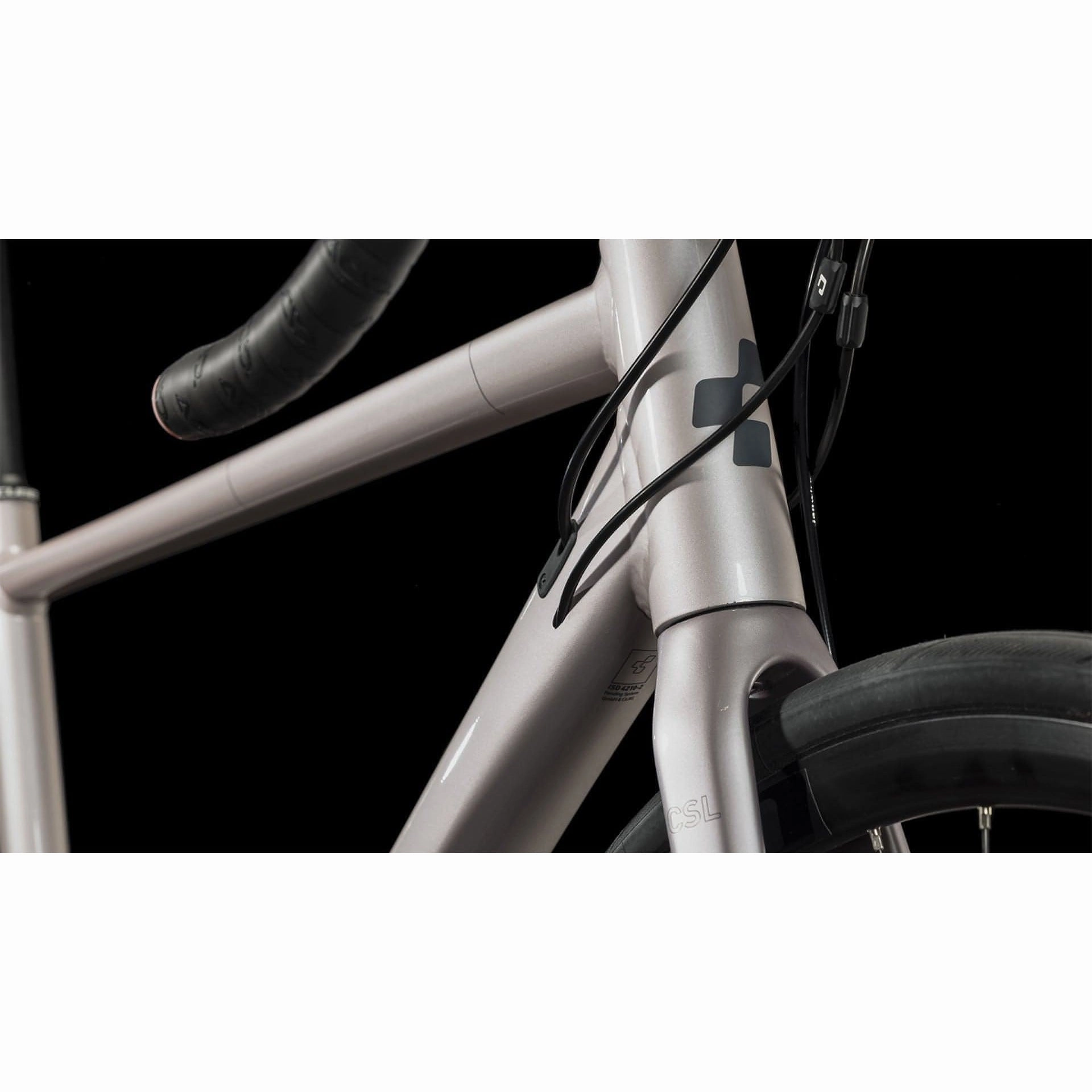 Cube Axial WS Womens Road Bike 2024 - Grey Rose Blush