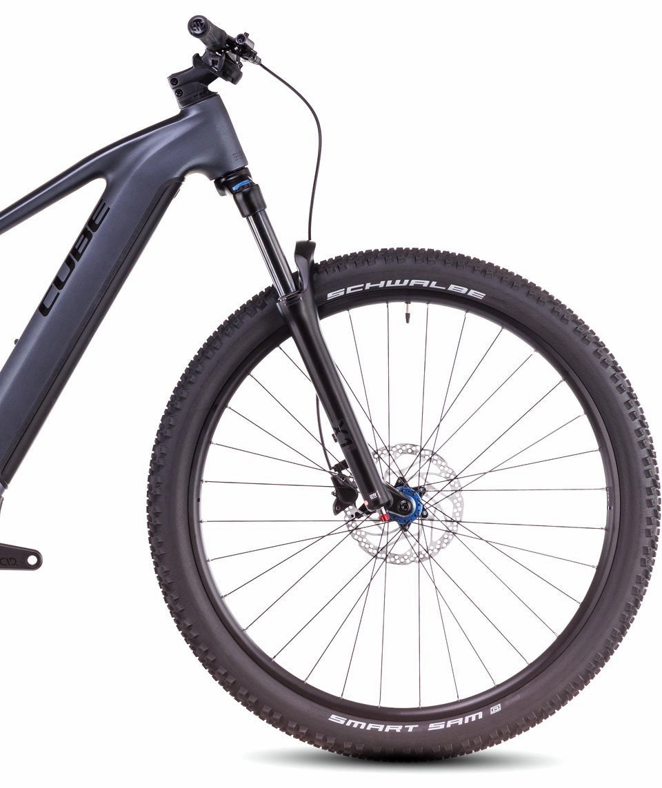 Cube Reaction Hybrid Pro 600 Electric Mountain Bike 2025 - Metallic Grey