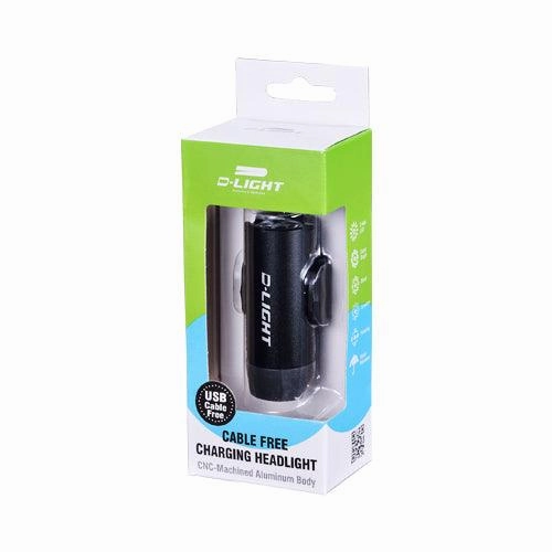 D-Light CG-123P Rechargeable Front Light (Black)