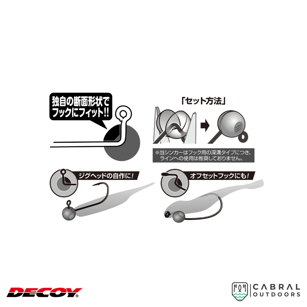 Decoy DS-14 Sinker Type Custom | 1.8g-3.5g
