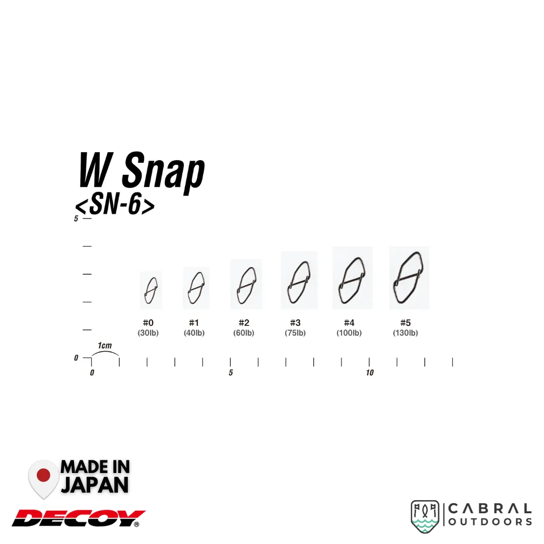 Decoy SN-6 W Snap | #0-#5