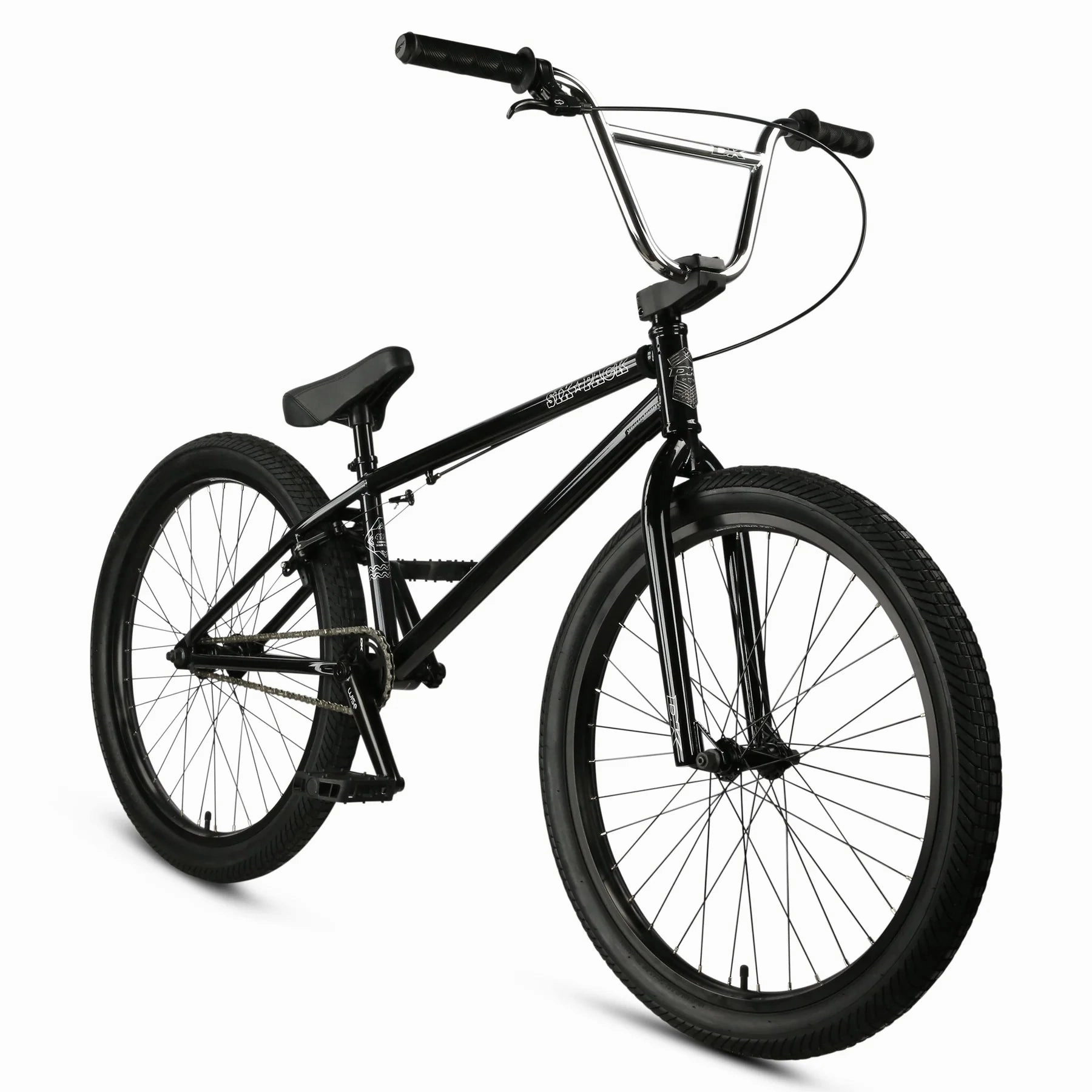DK Six Pack 24 Complete BMX Bike - Black
