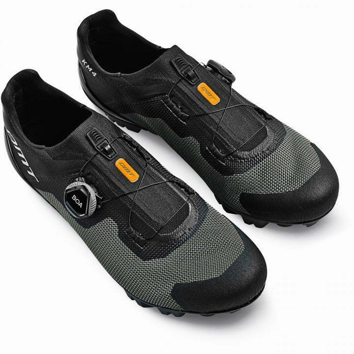 DMT KM4 MTB Cycling Shoes (Black/Green)
