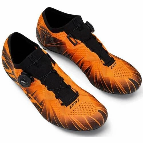 DMT KR1 Road Cycling Shoes (Black/Orange Fluo)