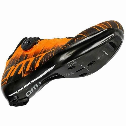 DMT KR1 Road Cycling Shoes (Black/Orange Fluo)