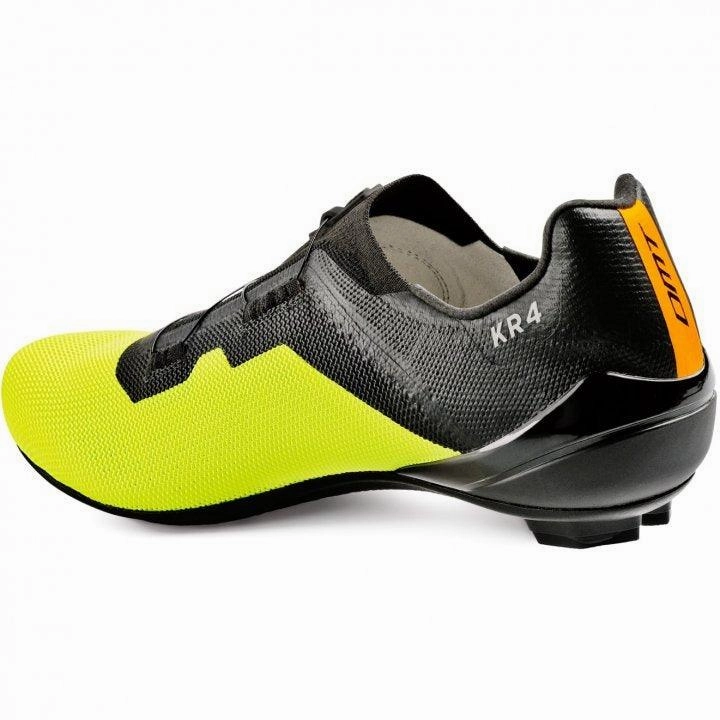 DMT KR4 Road Cycling Shoes (Black/Yellow Fluo)