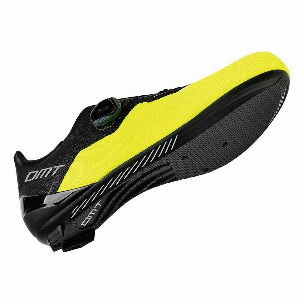 DMT KR4 Road Cycling Shoes (Black/Yellow Fluo)