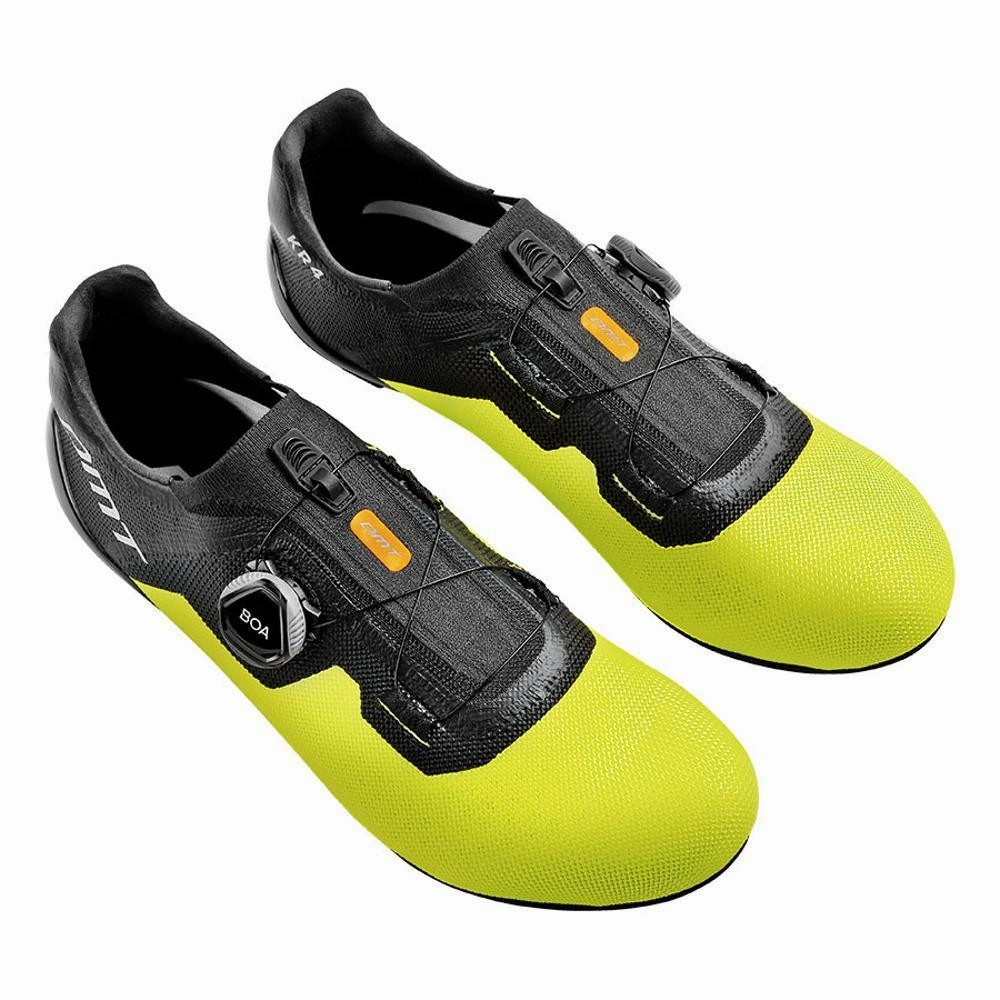 DMT KR4 Road Cycling Shoes (Black/Yellow Fluo)