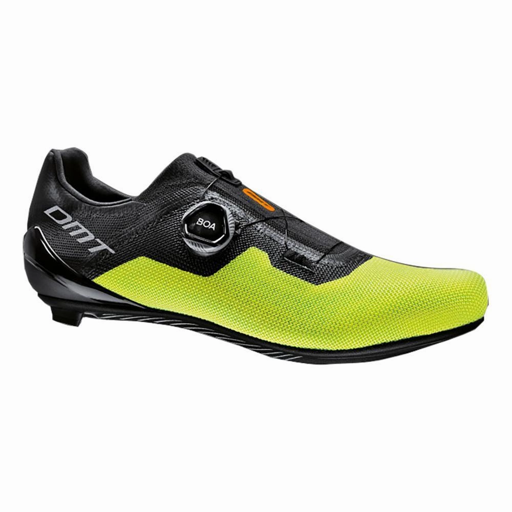 DMT KR4 Road Cycling Shoes (Black/Yellow Fluo)