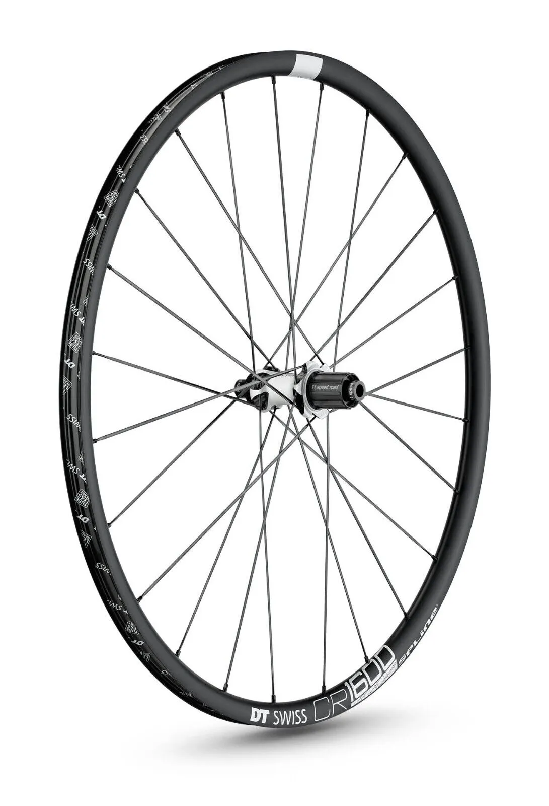 DT Swiss CR 1600 Spline 23 700c Cross Road Disc Brake Wheelset - 12mm Axle