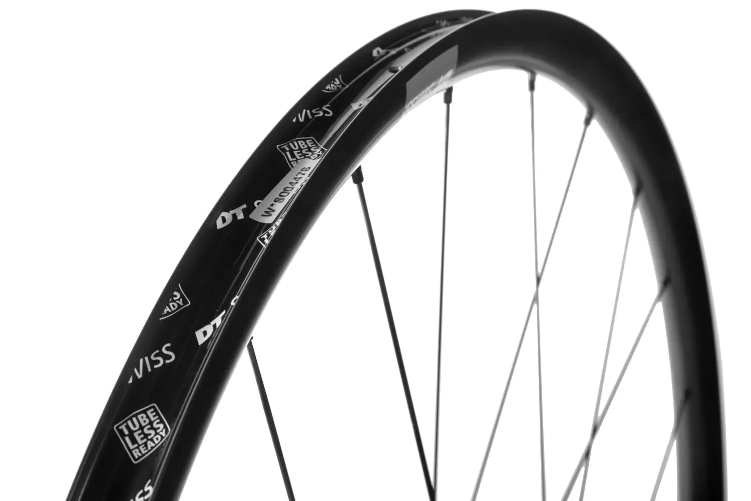 DT Swiss CR 1600 Spline 23 700c Cross Road Disc Brake Wheelset - 12mm Axle