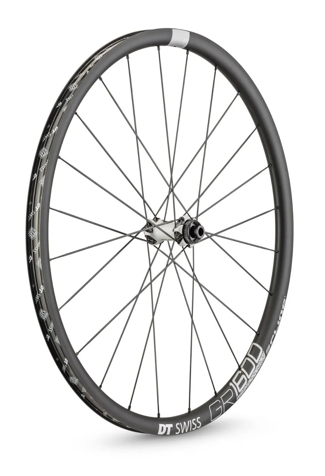 DT Swiss GR 1600 Spline 25 650b Gravel Wheelset - 12mm Axle - Centre Lock Disc