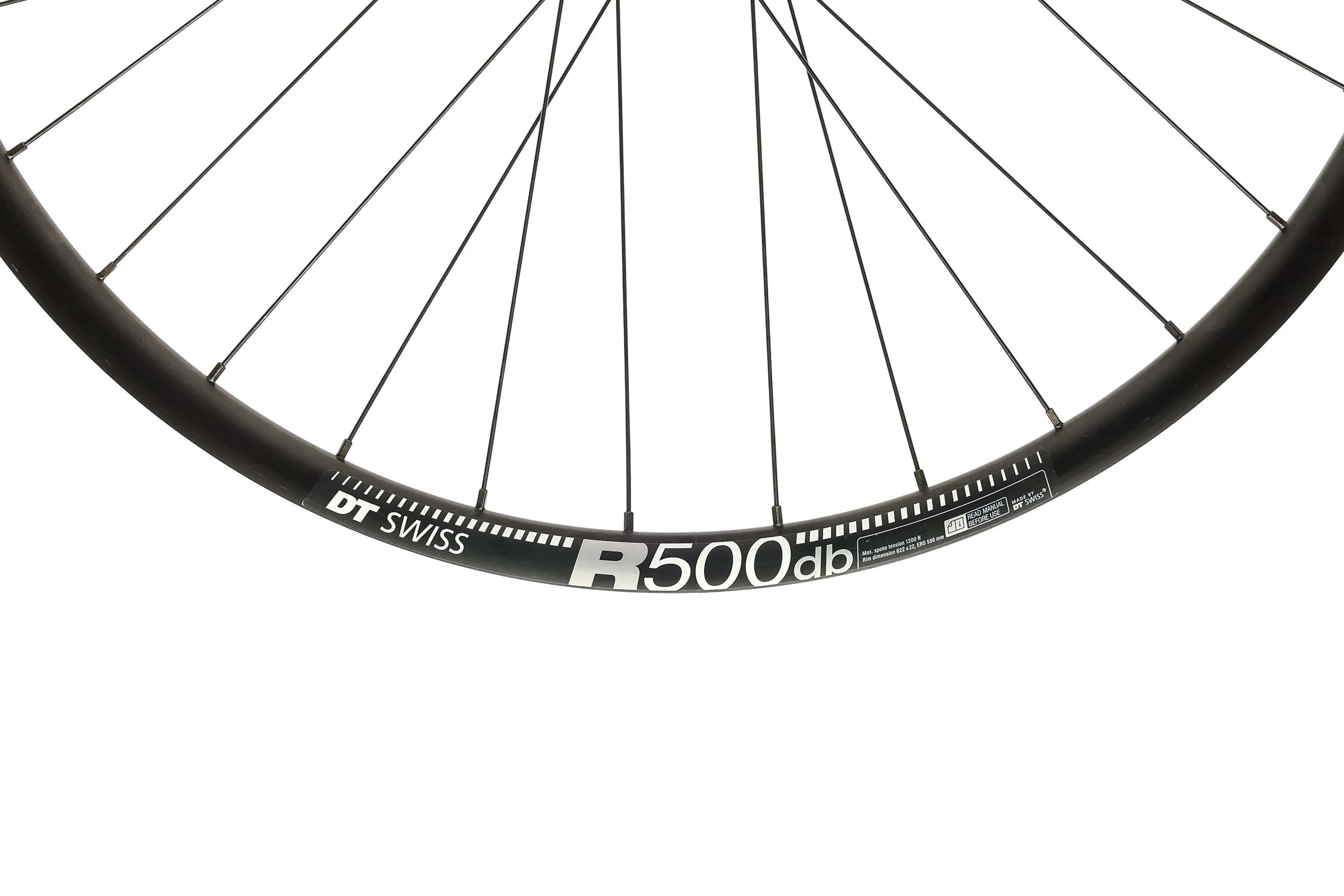 DT Swiss R500db Aluminum Tubeless 700c Wheelset