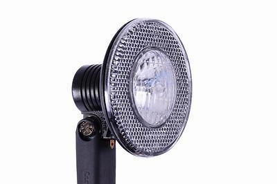 DYNAMO FRONT CYCLE LIGHT B & M LUMOTEC HALOGEN DYNAMO 17 LUX BRIGHT   REFLECTOR
