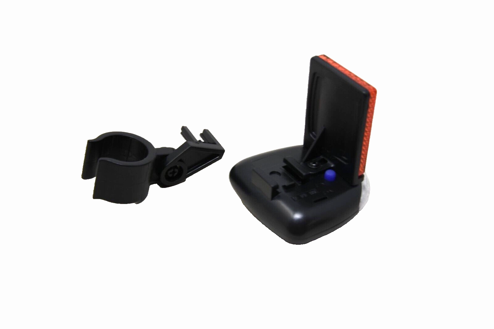 Easy fit clip on Bicycle Rear 3 LED Light Lamp Seat Post Fit 25.4mm   Reflector
