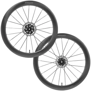 FFWD Raw 55 Carbon Tubeless Ready Disc Brake Wheel - Shimano (Matt Black)
