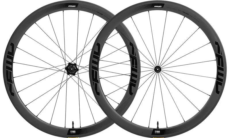 FFWD Tyro Carbon Tubeless Ready Rim Brake Wheel - Shimano (Grey)