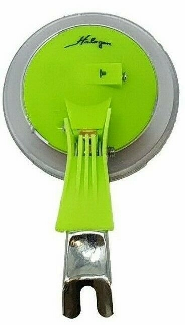 FRONT BIKE HALOGEN DYNAMO REPLACEMENT LIGHT WITH BRACKET IN GREEN PINK OR WHITE