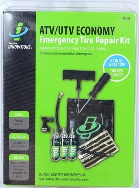 Genuine Innovations Emergency Tyre Repair & Inflate Co2 Kit