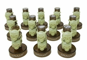 GENUINE SKULLY SKULL GLOW IN THE DARK BIKE LIGHT  CHOOSE FROM 1 OR 12 LIGHTS