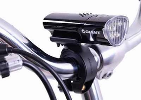 GIANT NUMEN EL2.0 COMMUTER BIKE LIGHT FRONT SUPER BRIGHT 5 LED HEADLIGHT BLACK