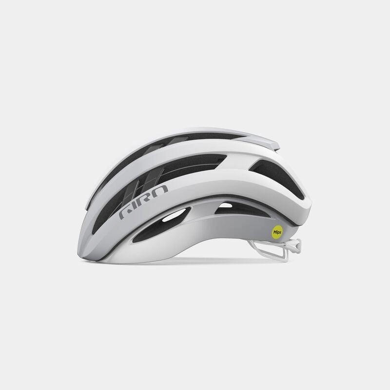 Giro Aries Spherical MIPS Road Cycling Helmet (Matte White)