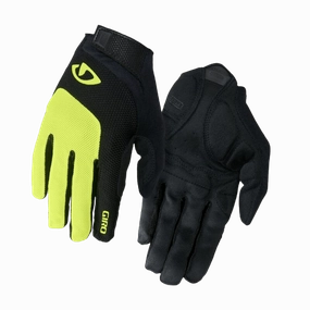 Giro Bravo Gel LF Mens Cycling Gloves(Highlight Yellow)