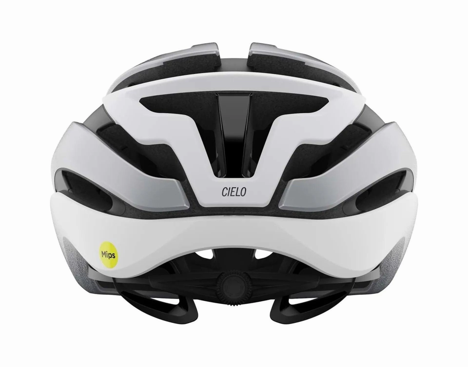 Giro Cielo MIPS Road Cycling Helmet (Matte White/Silver Fade)