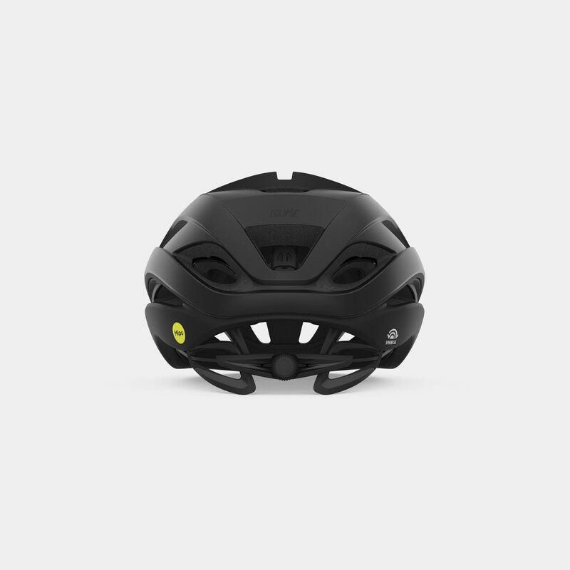 Giro Eclipse Spherical MIPS Road Cycling Helmet (Matte Black/Gloss Black)