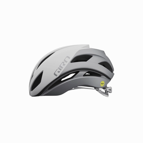 Giro Eclipse Spherical MIPS Road Cycling Helmet (Matte White/Silver)