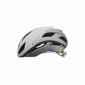 Giro Eclipse Spherical MIPS Road Cycling Helmet (Matte White/Silver)