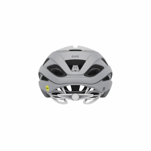 Giro Eclipse Spherical MIPS Road Cycling Helmet (Matte White/Silver)
