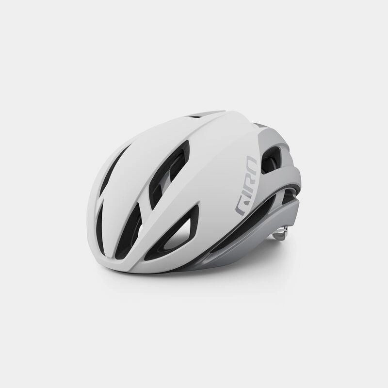 Giro Eclipse Spherical MIPS Road Cycling Helmet (Matte White/Silver)