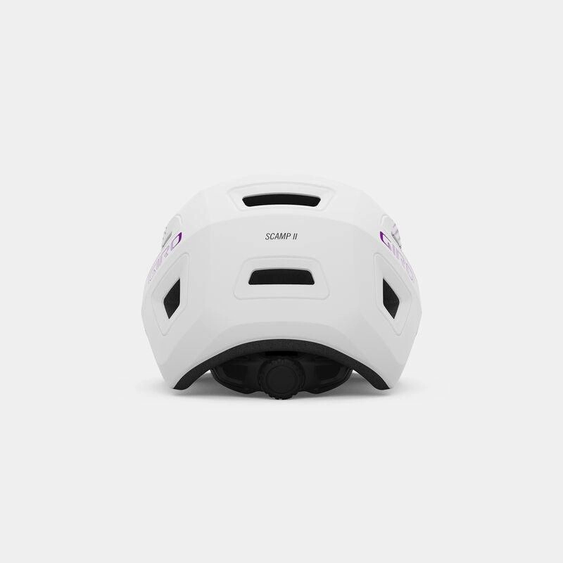 Giro Scamp II Kids Cycling Helmet (Matte Purple Towers)