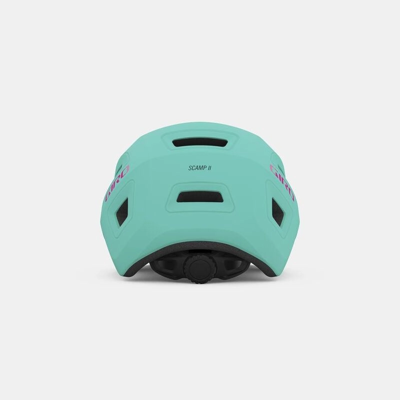 Giro Scamp II Kids Cycling Helmet (Matte Screaming Teal/Bright Pink)