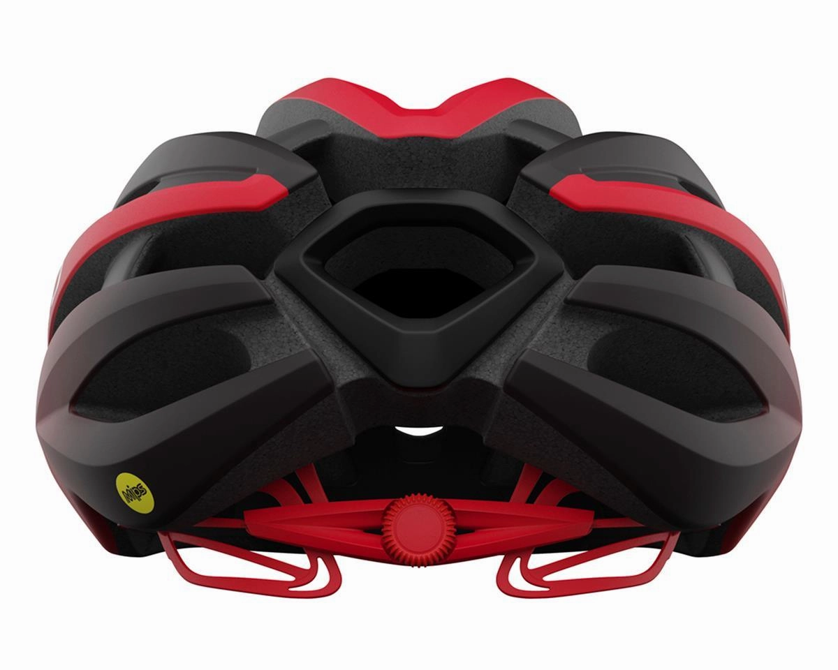 Giro Synthe MIPS II Road Cycling Helmet (Matte Black/Bright Red)