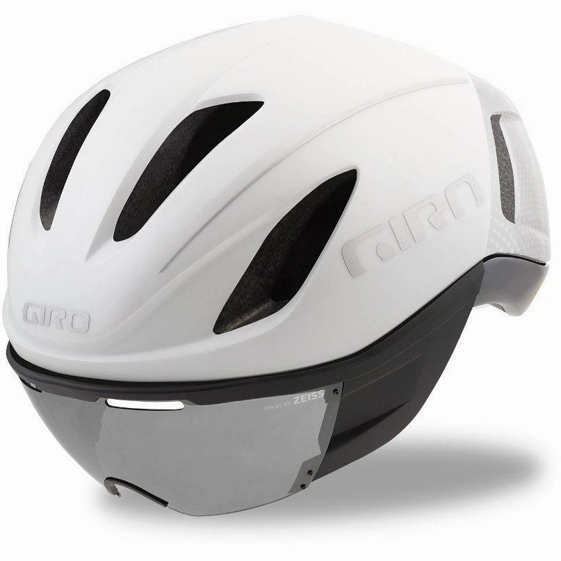Giro Vanquish MIPS Aero Road Cycling Helmet (Matte White Silver)