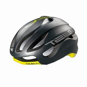 Gist Primo Road Cycling Helmet (Matt Black/Yellow)